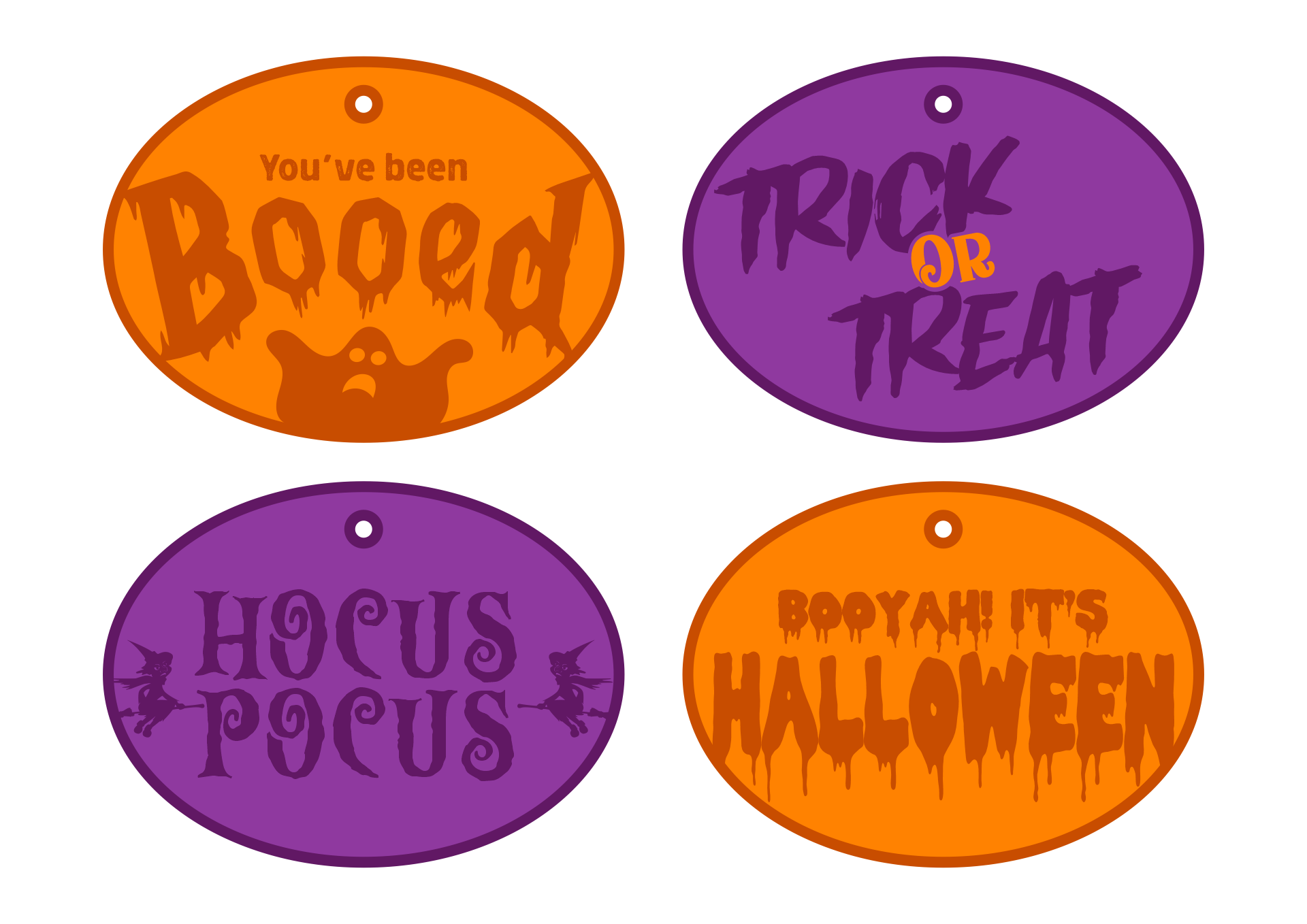 9 Best Images Of Personalized Gift Free Printable Halloween Tags 