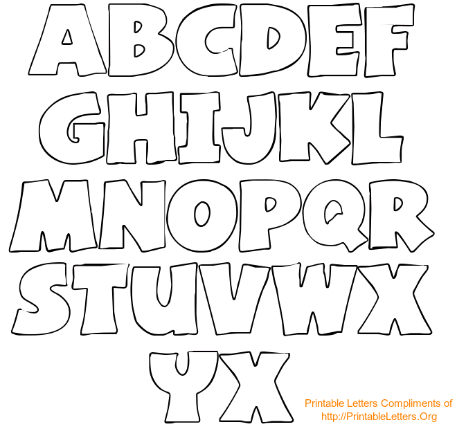 6 Best Images Of Free Printable Alphabet Block Letter Printable Block