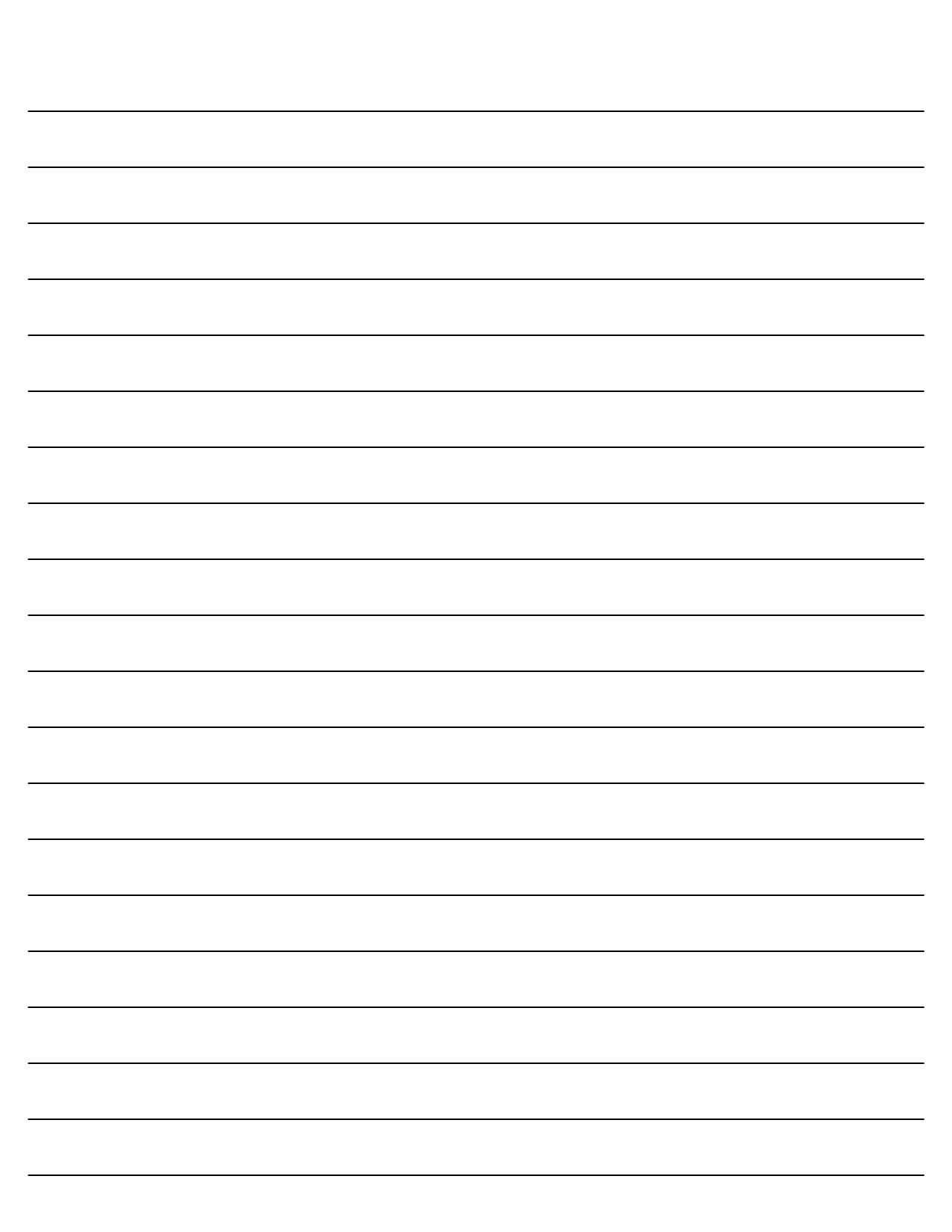 Printable Lined Writing Paper Free