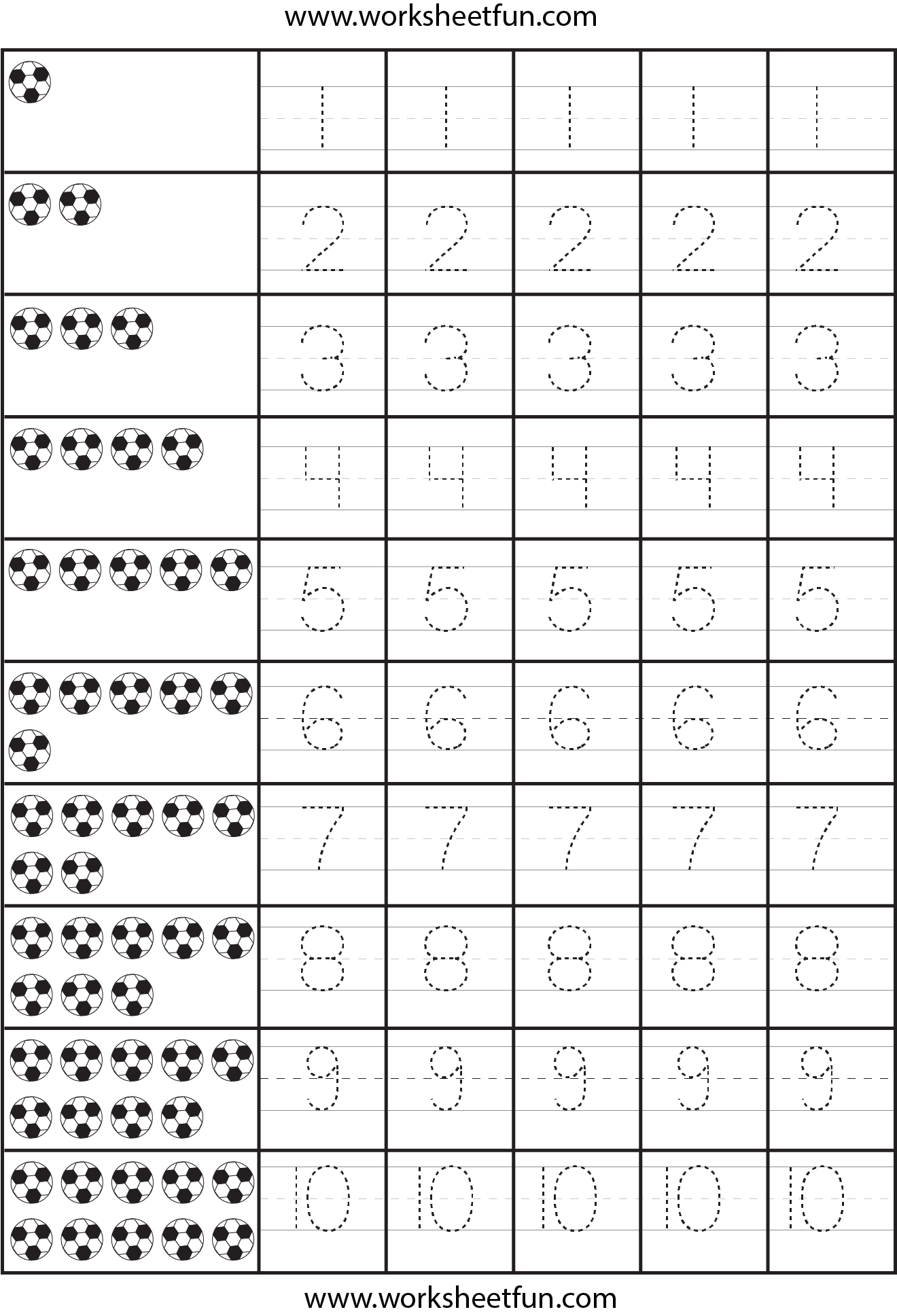 6 Best Images of Free Printable Numbers 1-100 For Preschoolers - Free