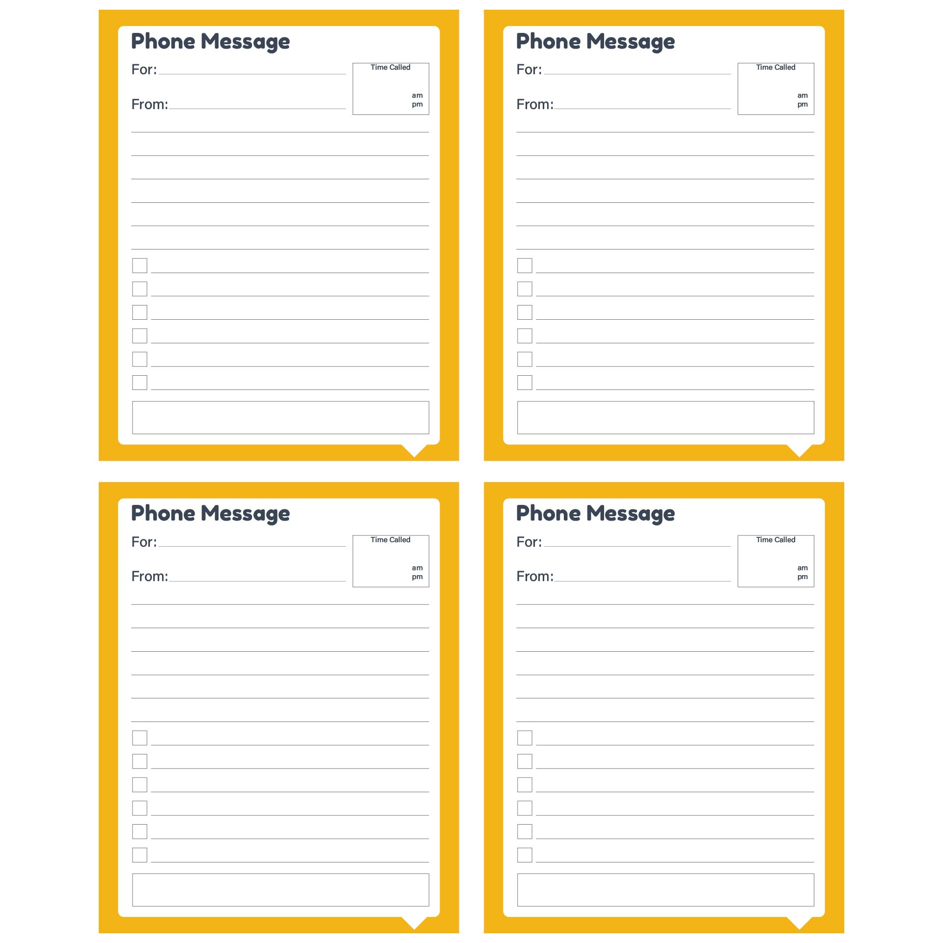 9 Best Images Of Medical Phone Message Notes Printable Printable Telephone Message Template 