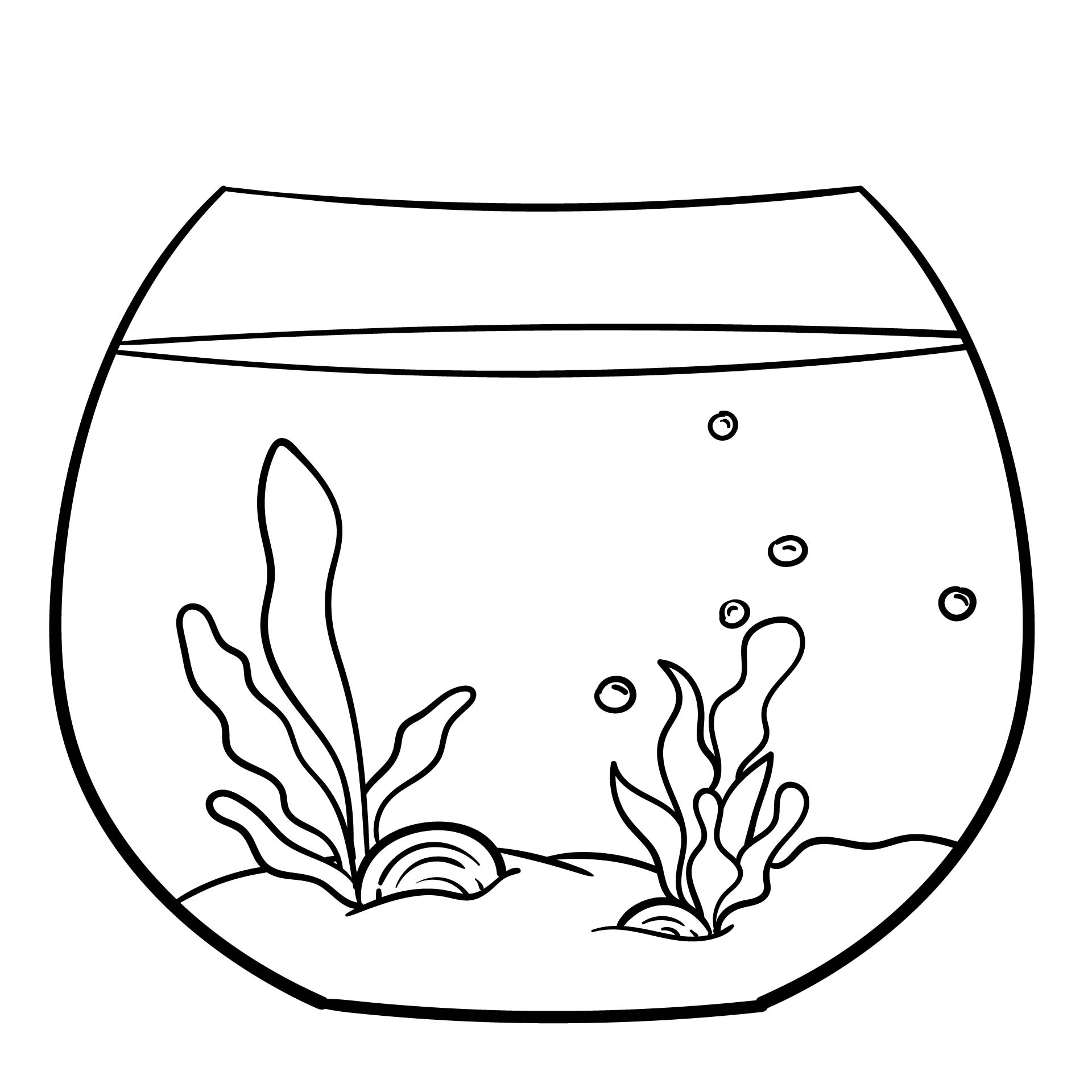 6 Best Images of Fish Bowl Template Printable Fish Bowl Template