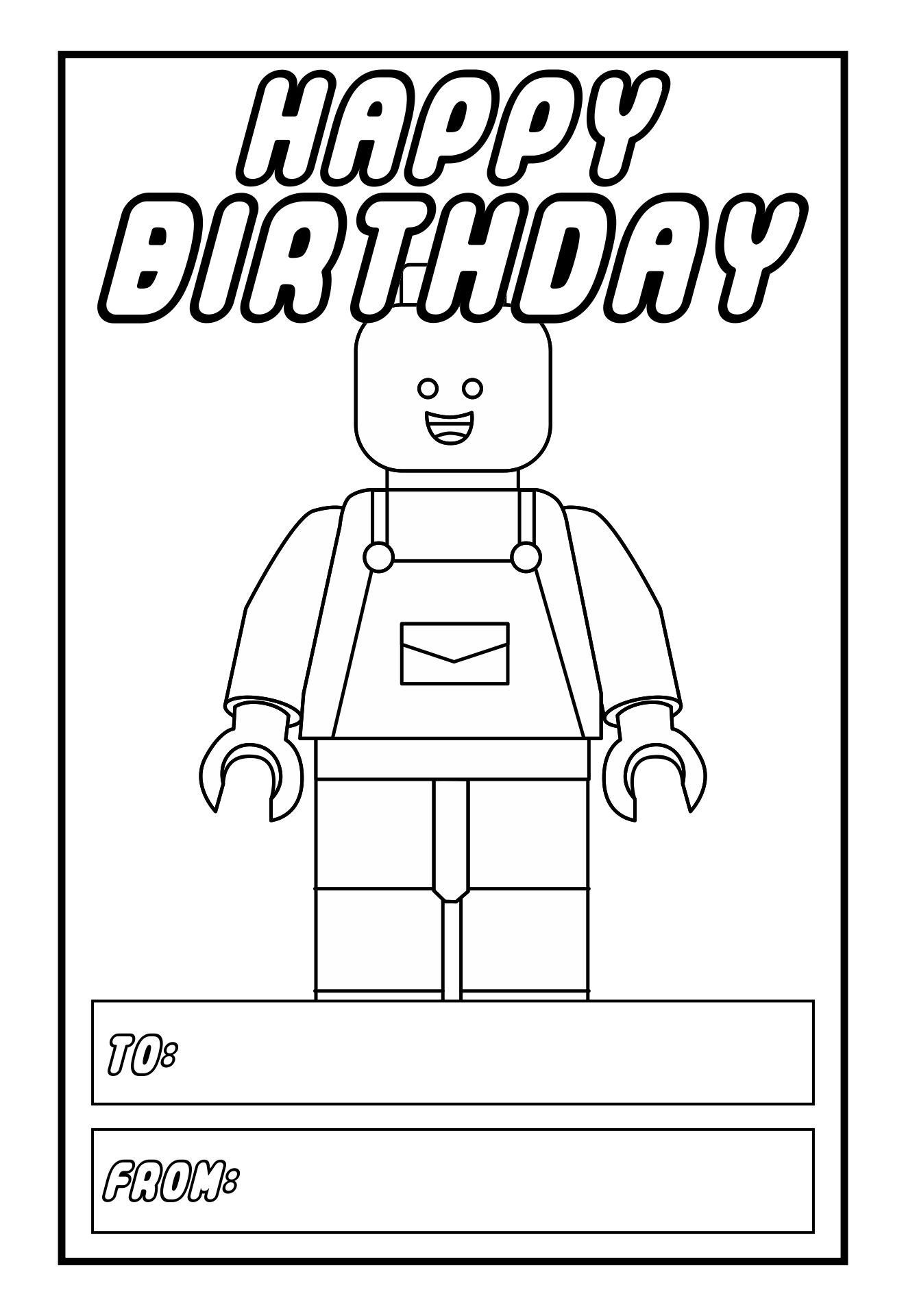 Batman Birthday Card Printable Free