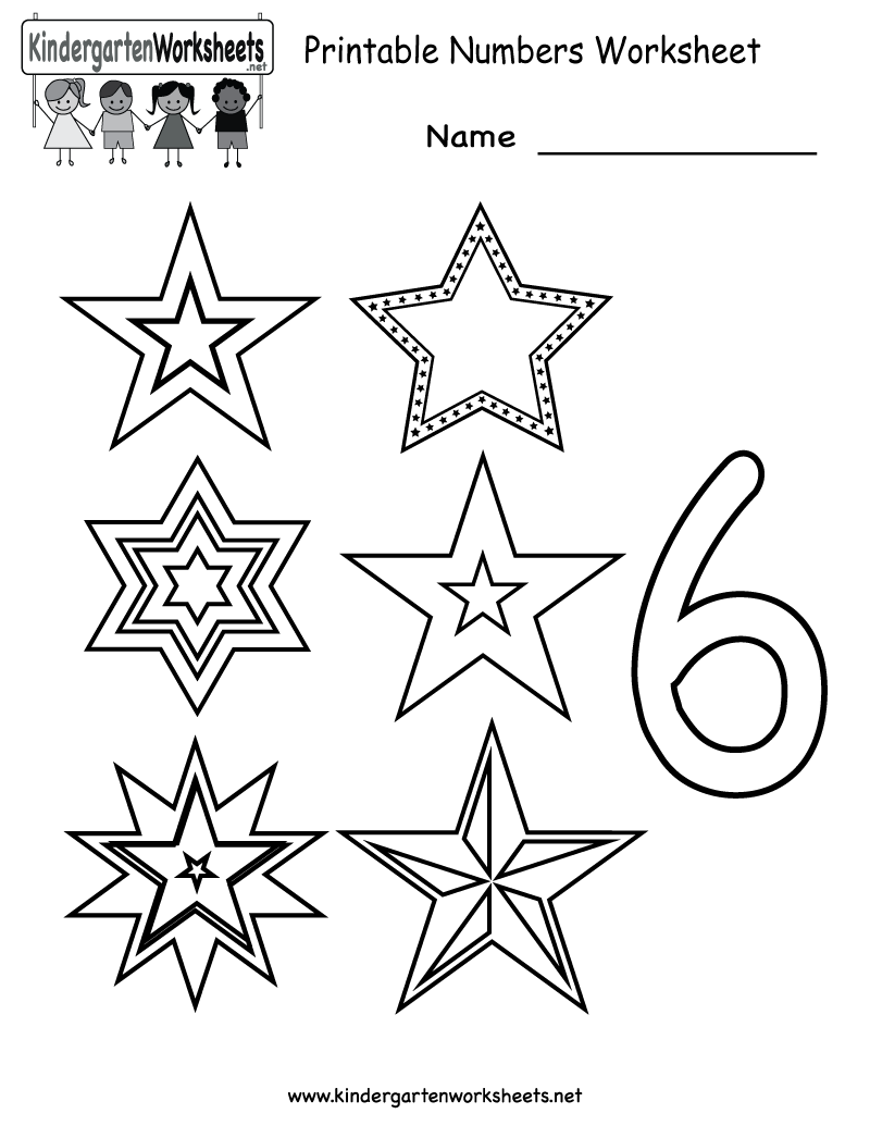 Free Printable Number Sheets