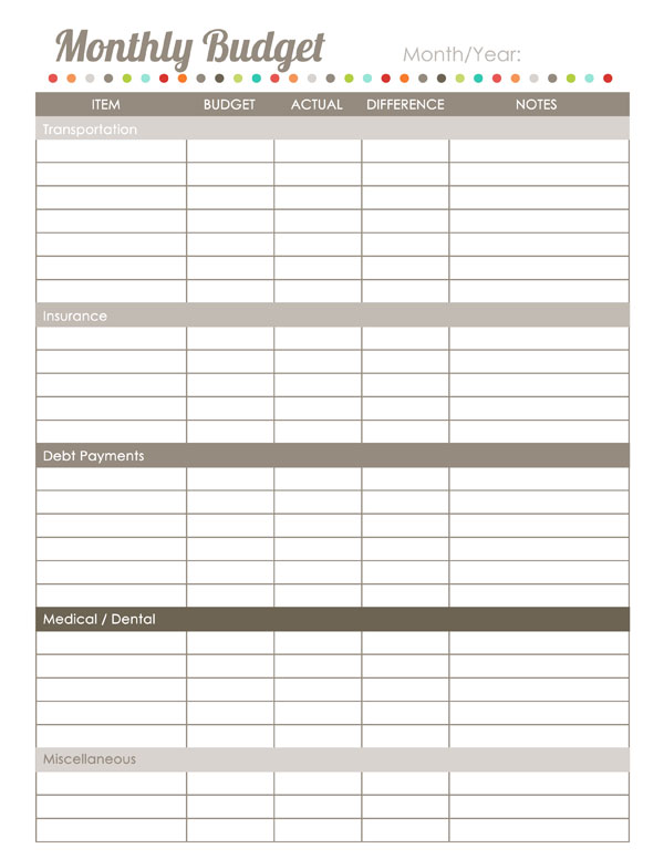 free-printable-blank-monthly-budget-template-printable-templates