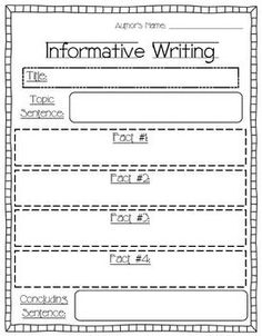 6 Best Images of Printable Templates For 2nd Grade Opinion Writing