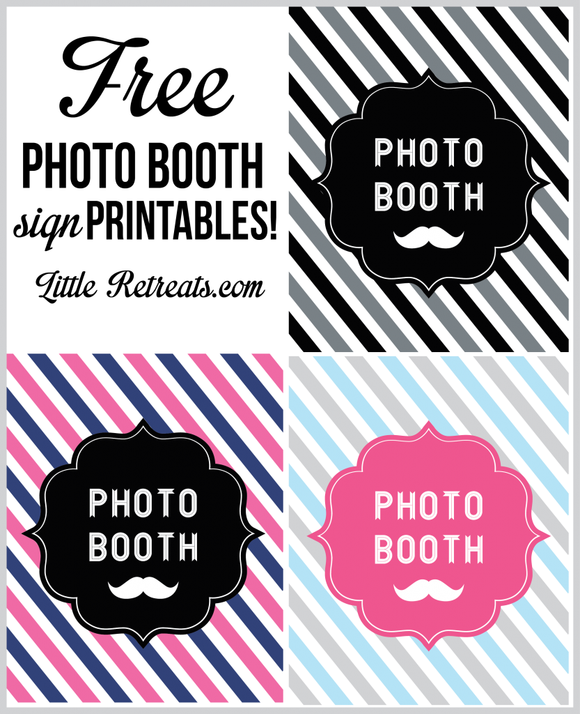 6 Best Images of Free Printable Photo Booth Sign Free Printable Photo