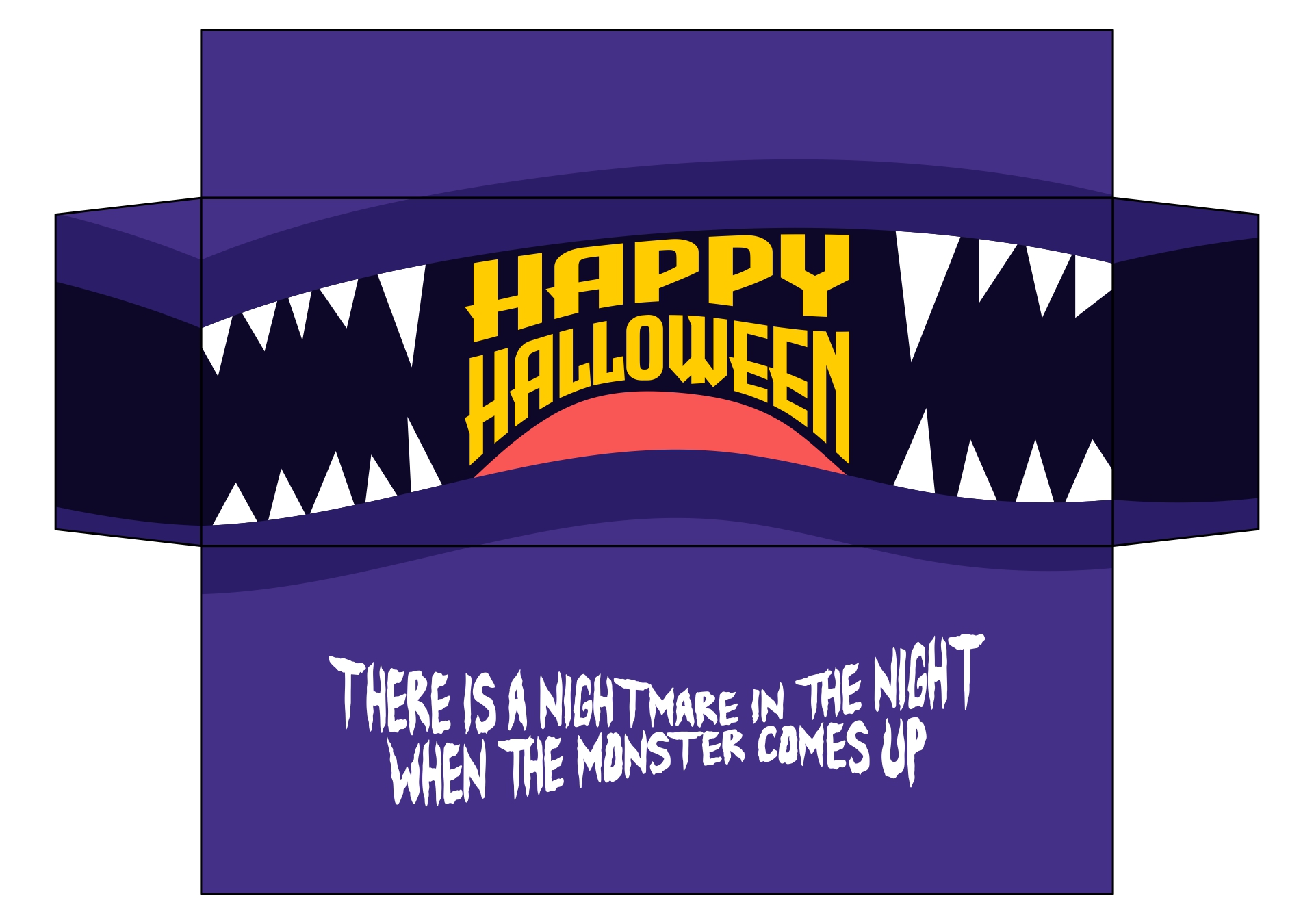 Printable Free Blank Candy Bar Wrapper Template