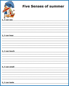 6 Best Images of Printable Templates For 2nd Grade Opinion Writing