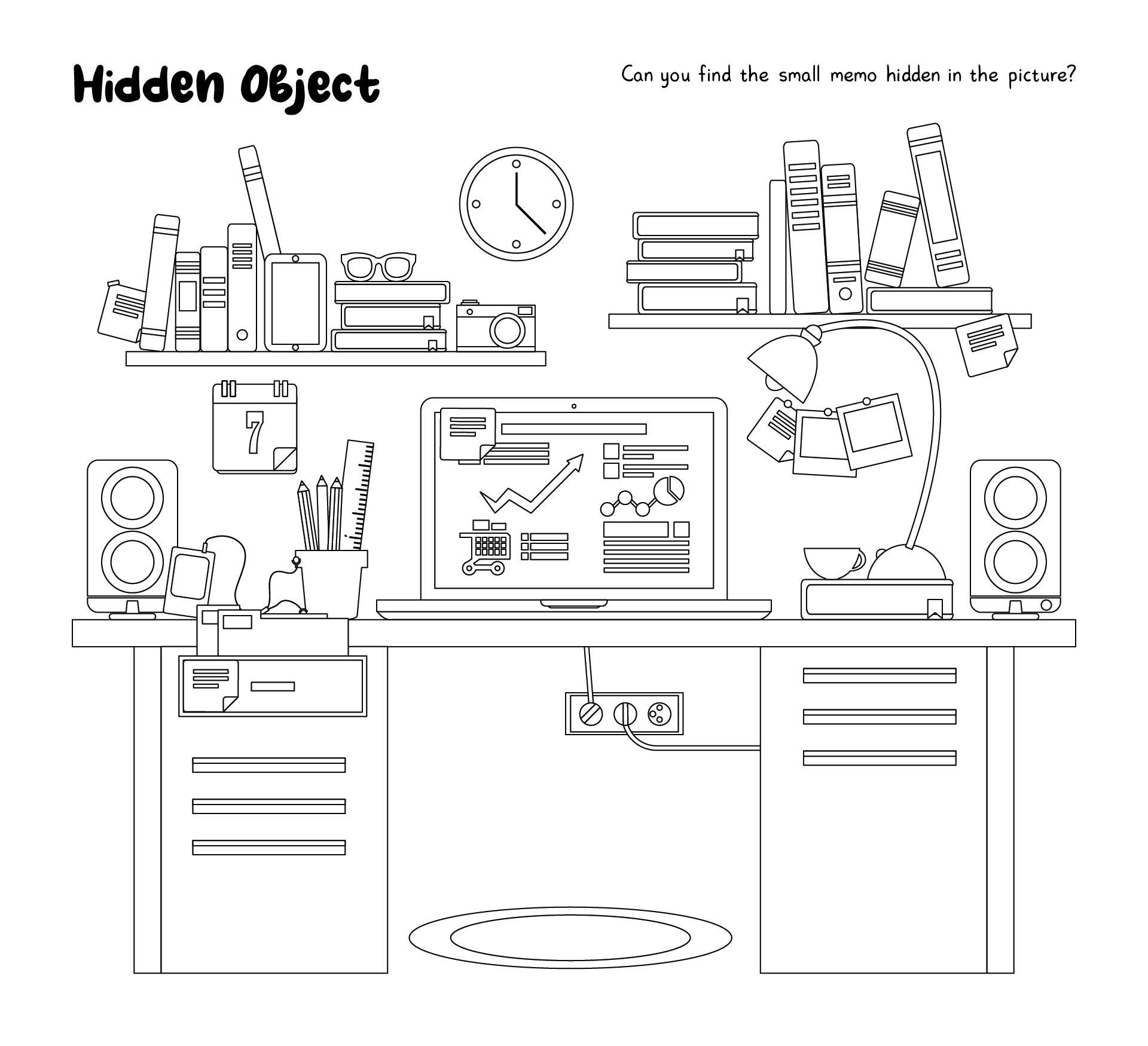 Free Hidden Picture Printable Printable World Holiday