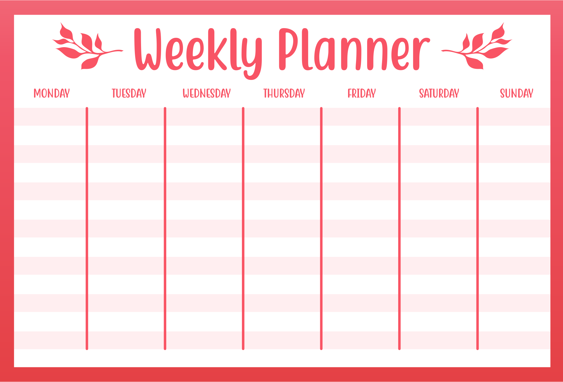 8 Best Images Of Free Printable Time Management Calendar Printable