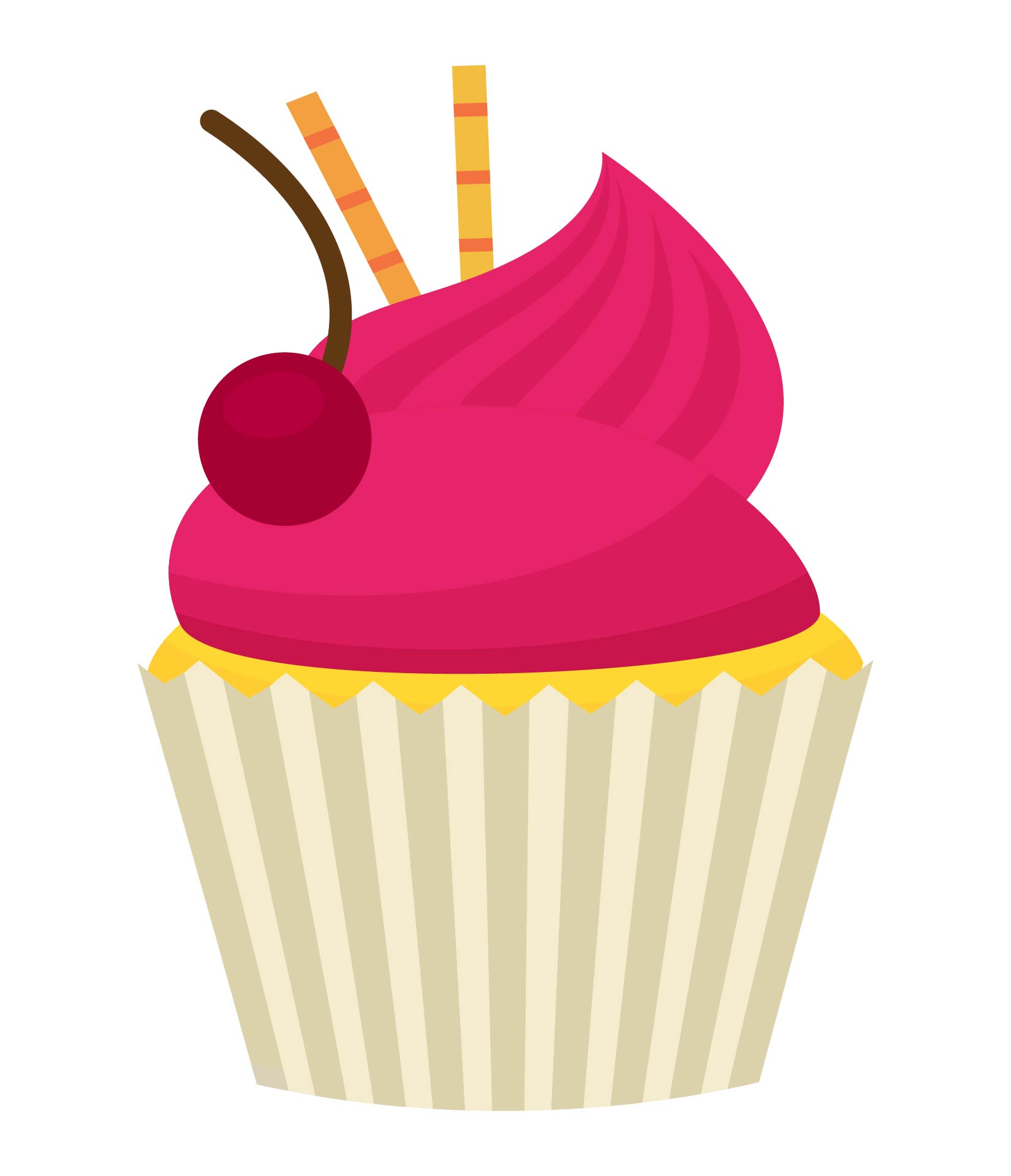 6 Best Images of Cupcake Printable Template For Preschool Birthday
