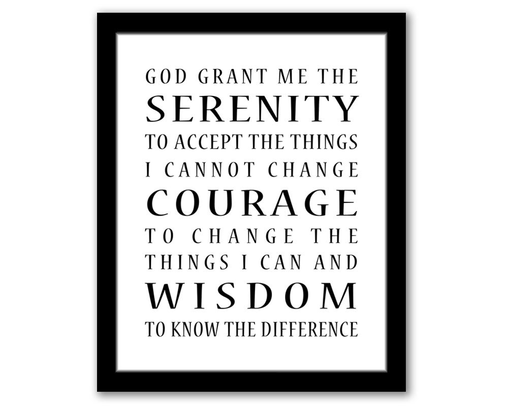 5 Best Images of Complete Serenity Prayer Printable Serenity Prayer