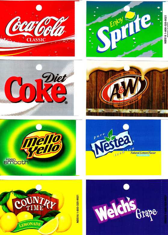 6 Best Images of Coke Machine Labels Printable Coke Vending Machine