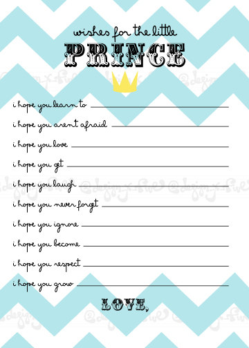 5 Best Images Of Free Printable Blank Wishes For Baby Boy Free