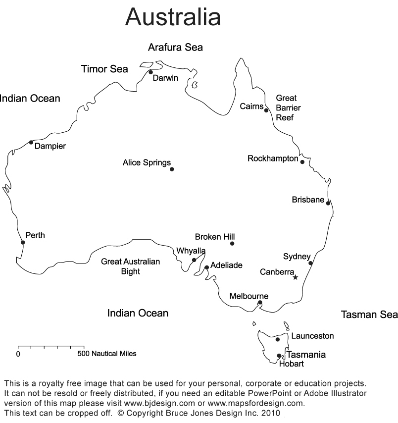 map-of-australia-and-new-zealand