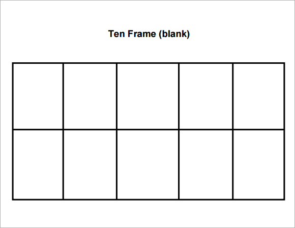 6 Best Images Of Printable Double Ten Frame Blank Double Ten Frame Printable Free Printable 