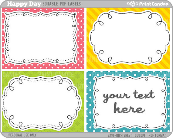 Label Printable Images Gallery Category Page 20 - printablee.com