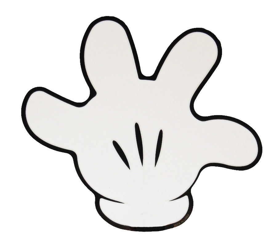 5 Best Images of Mickey Mouse Hand Printable Mickey Mouse Gloves