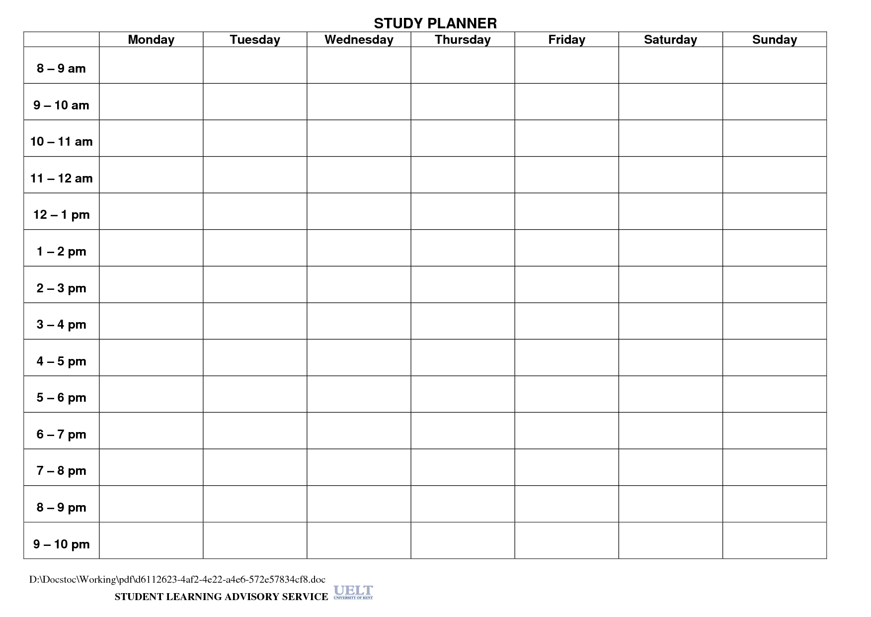 8 Best Images Of Student Daily Planner Template Printable Student 8-best-images-of-student-daily-planner-template-printable-student