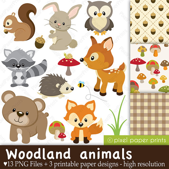 4-best-images-of-free-printable-woodland-animals-woodland-forest-animals-clip-art-forest