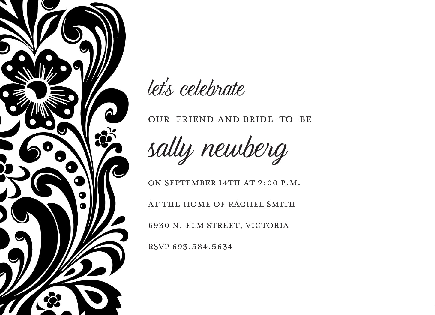 8-best-images-of-black-and-white-birthday-invitation-templates