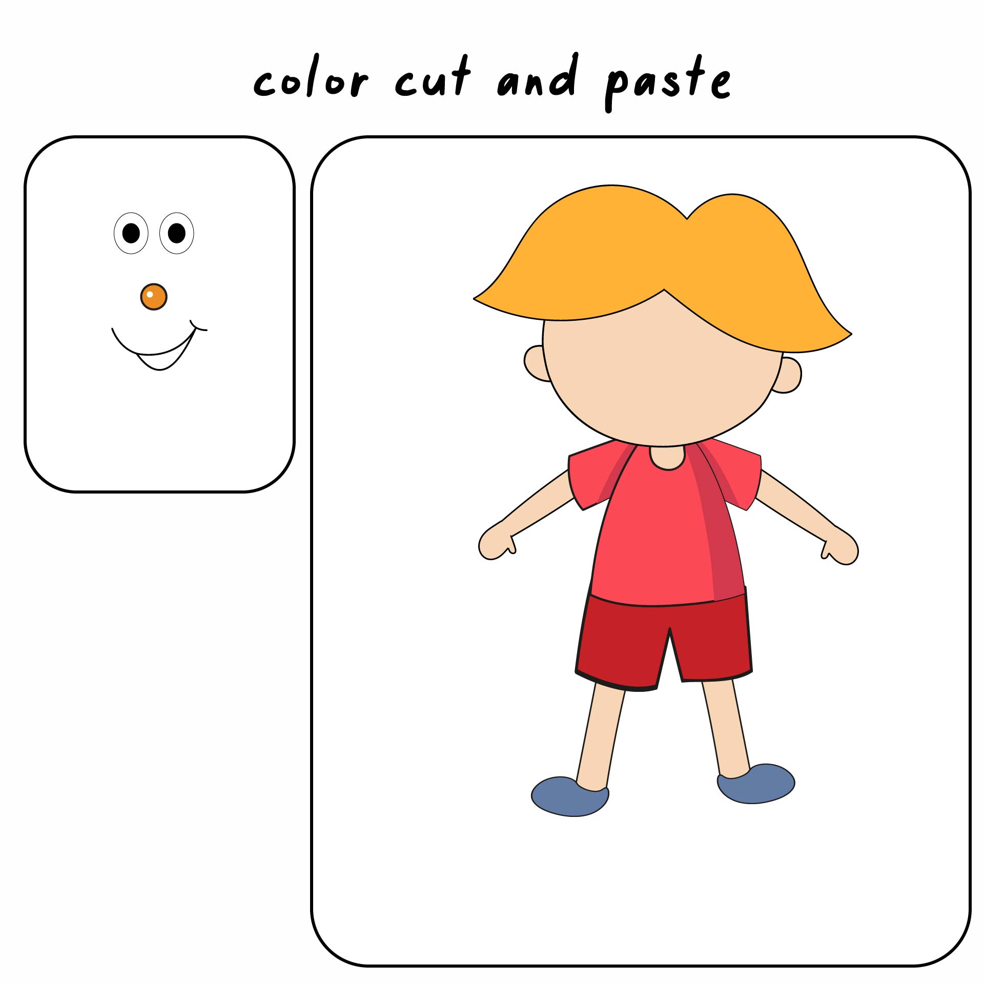 Preschool Cut And Paste Free Printables