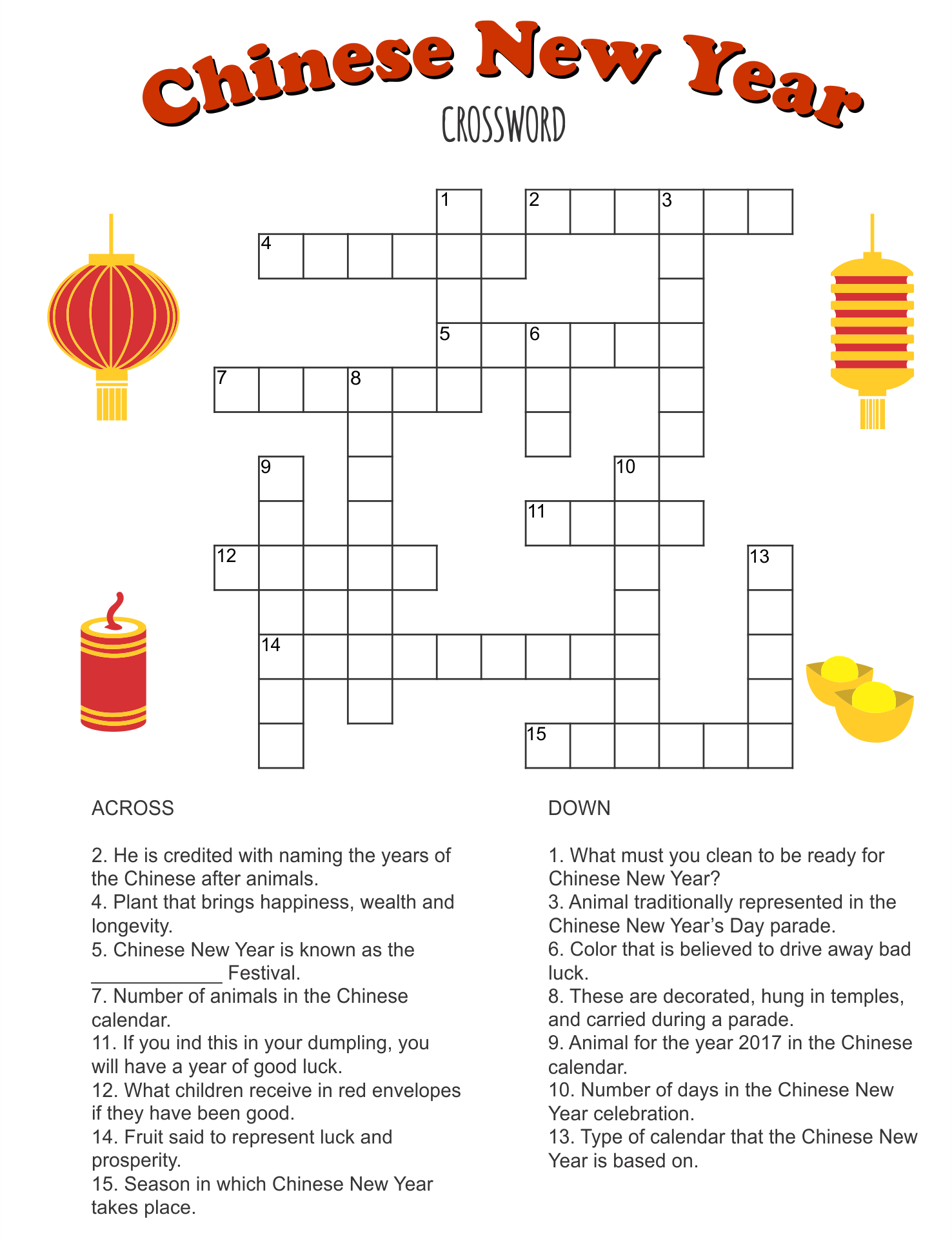6 Best Images of Easy Printable Puzzles - Free Printable Easy Crossword