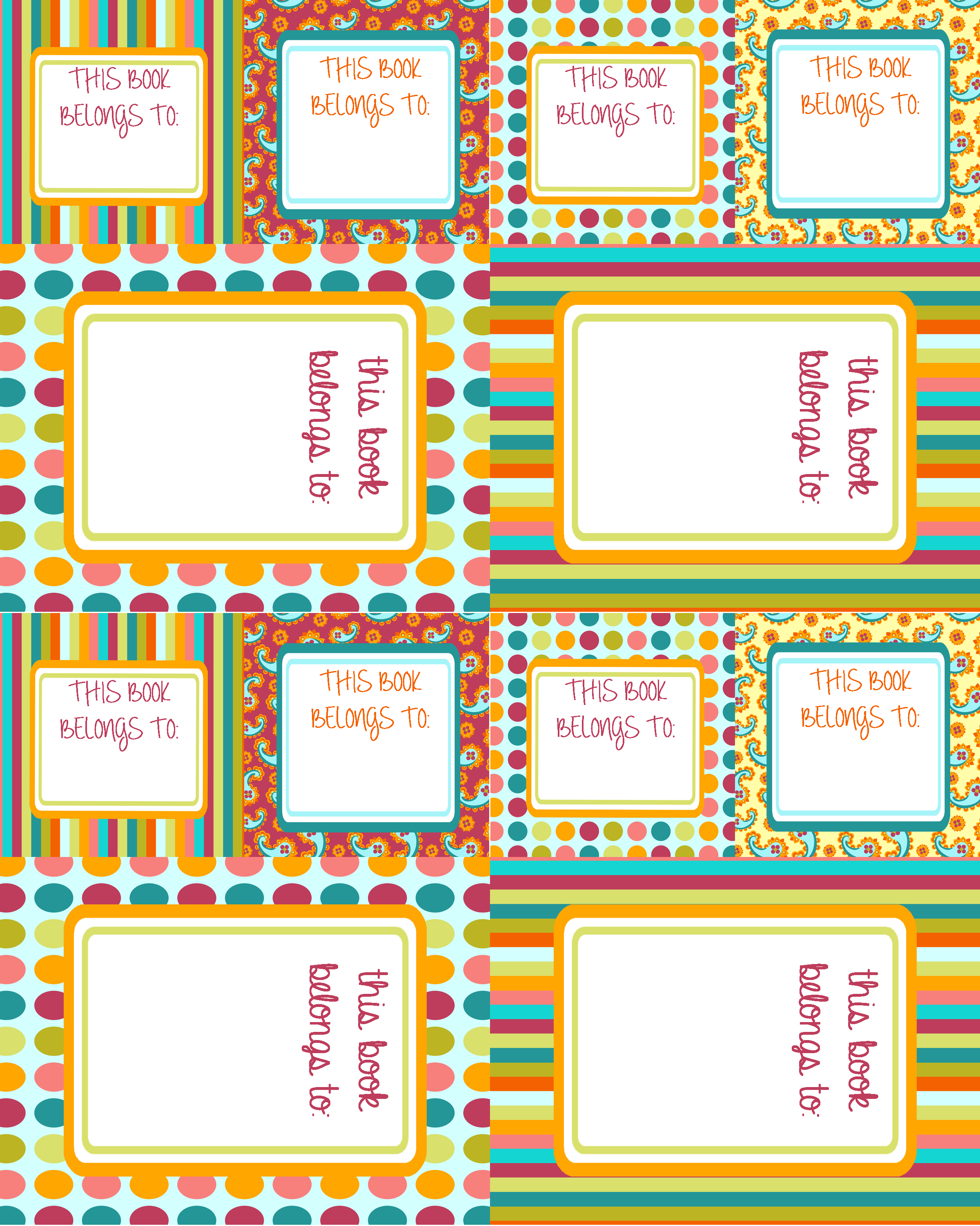 6 Best Images Of Label Templates Free Printable Books Free Printable 