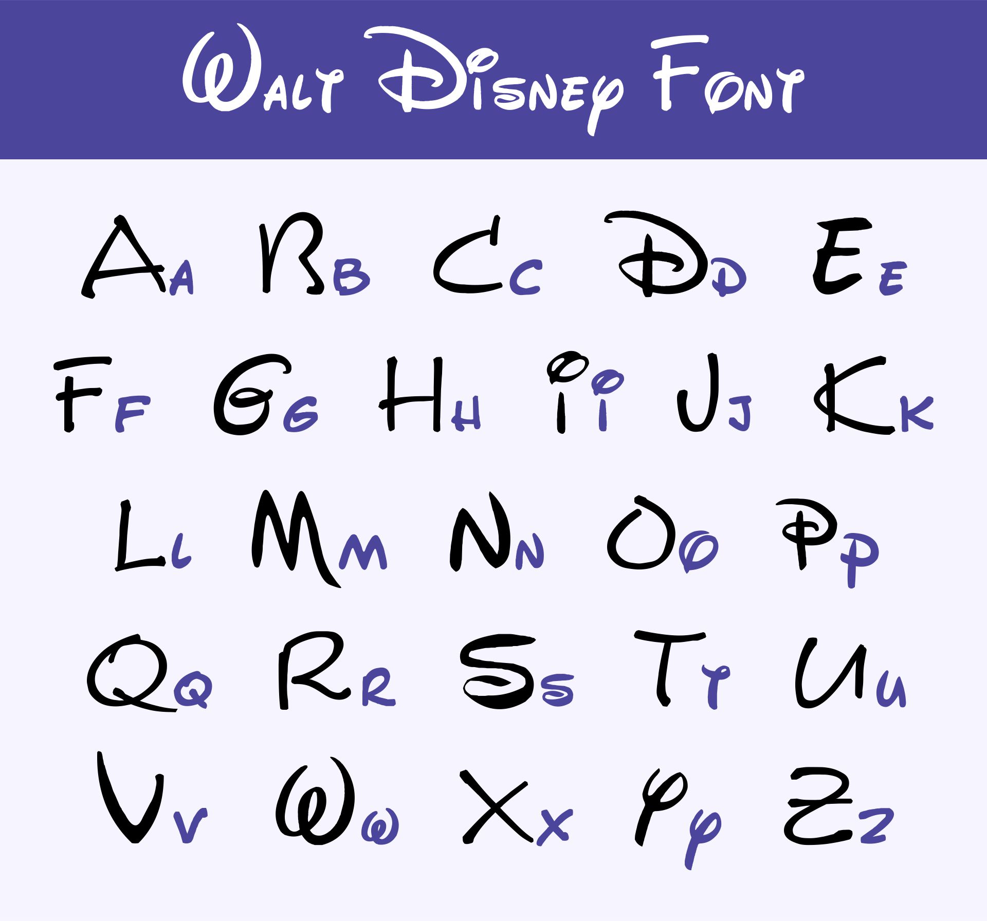 Free Printable Disney Letters Printable Templates