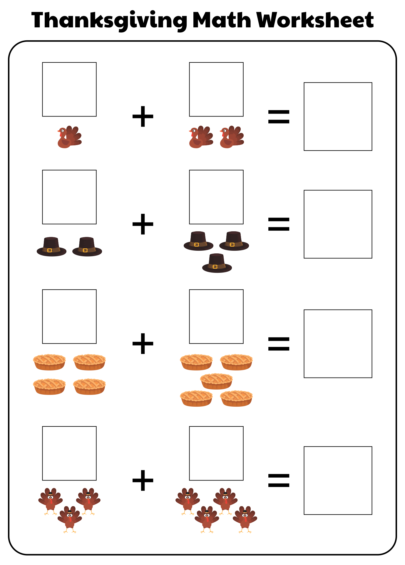 Thanksgiving Free Printables For Kindergarten Printable Templates