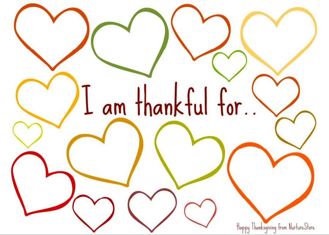 6 Best Images of I AM Thankful For Placemat Printable I AM Thankful