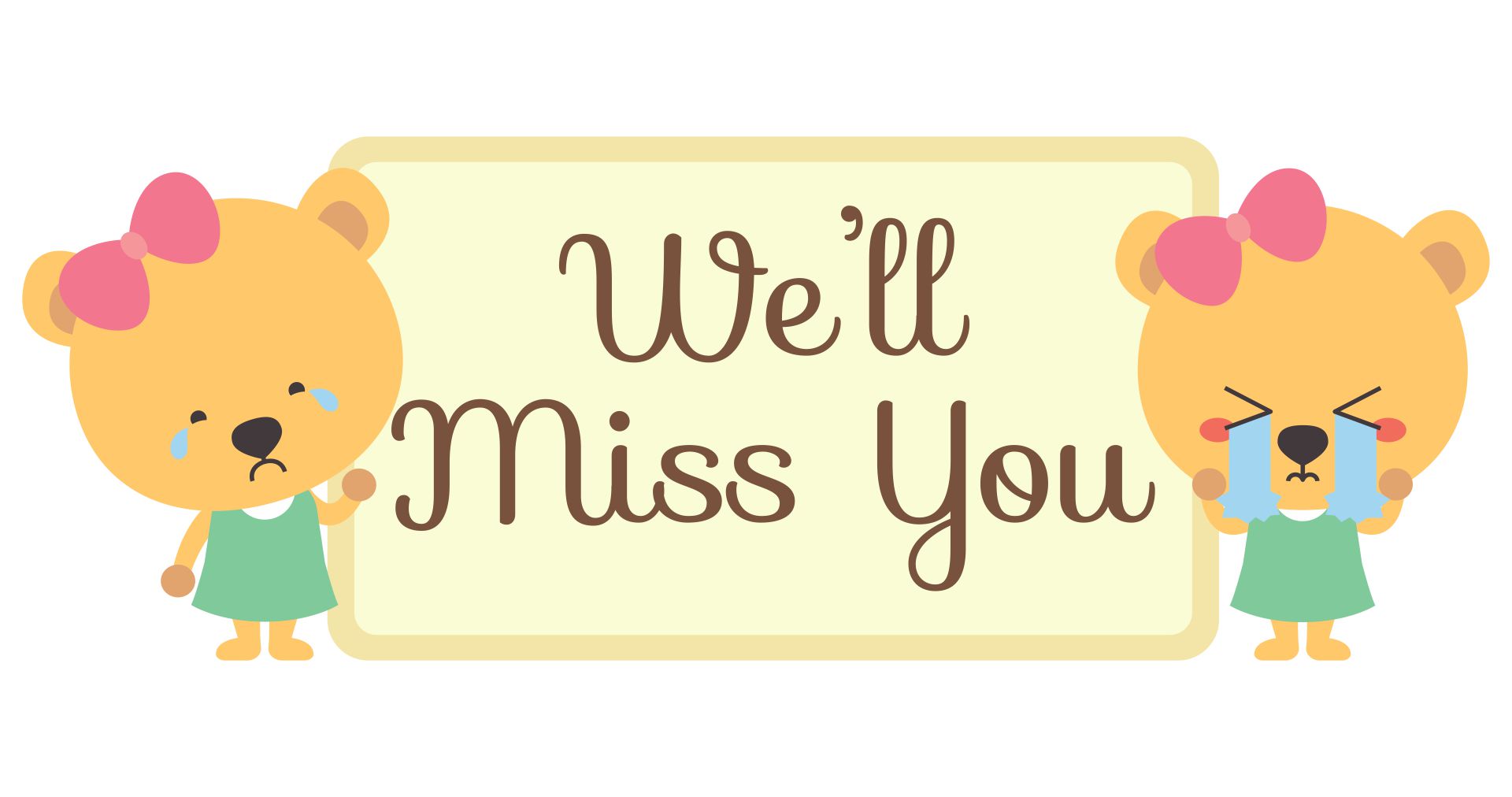 4 Best Images of Free Printable Goodbye Cards For CoWorkers