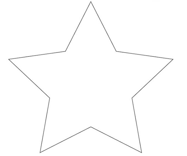 4 Best Images Of Star Template Printable Different Sizes Stars 