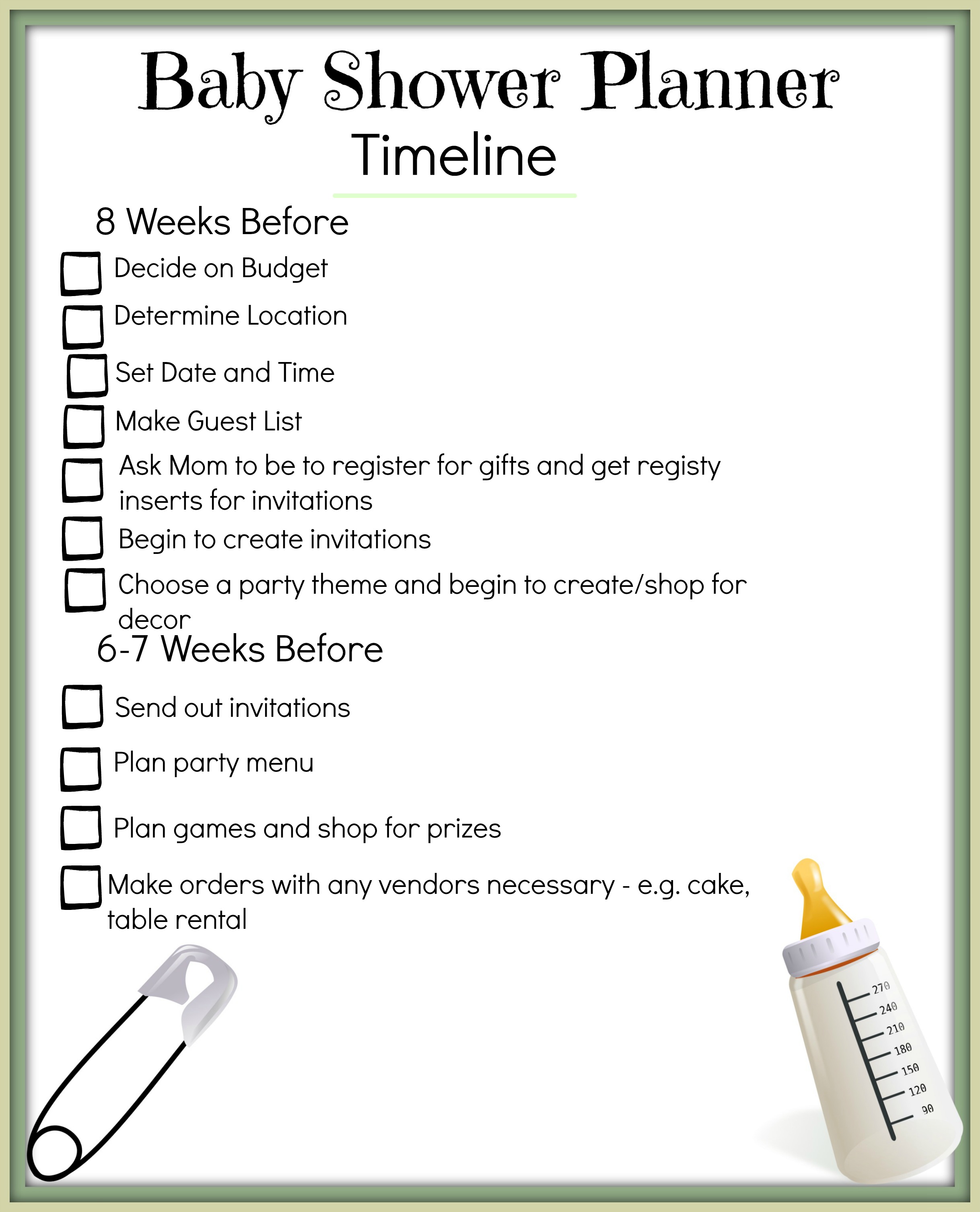 6 Best Images Of Printable Baby Shower Programs Baby Shower Program Template Free Printable