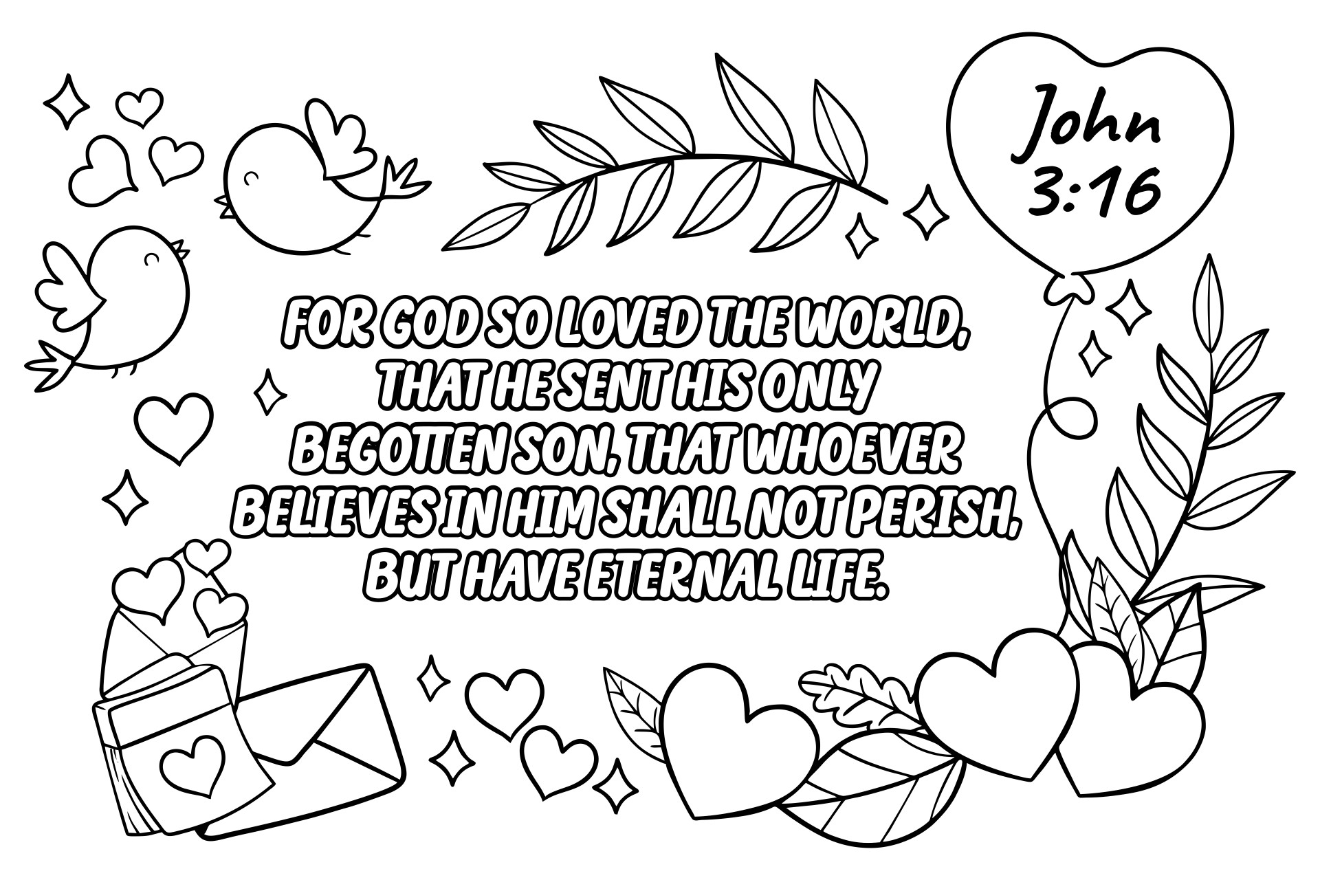 valentine bible coloring pages - photo #48