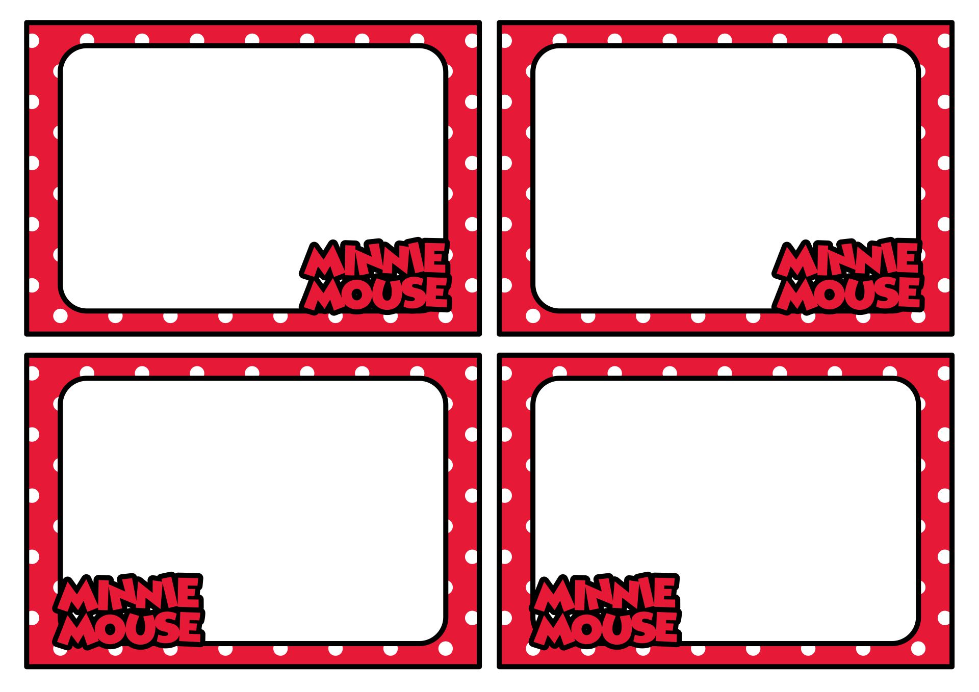 Popcorn Labels Printable