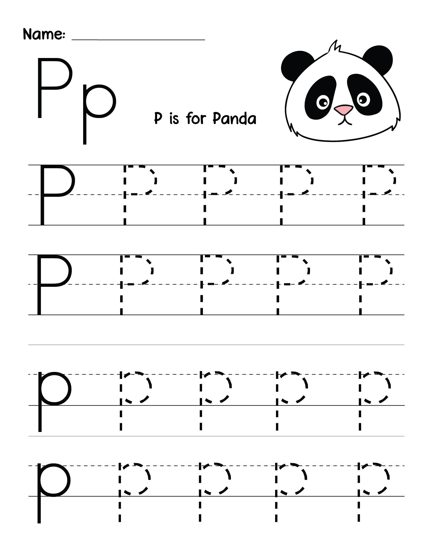 7 Best Images of Preschool Writing Worksheets Free Printable Letters - Free Printable Alphabet