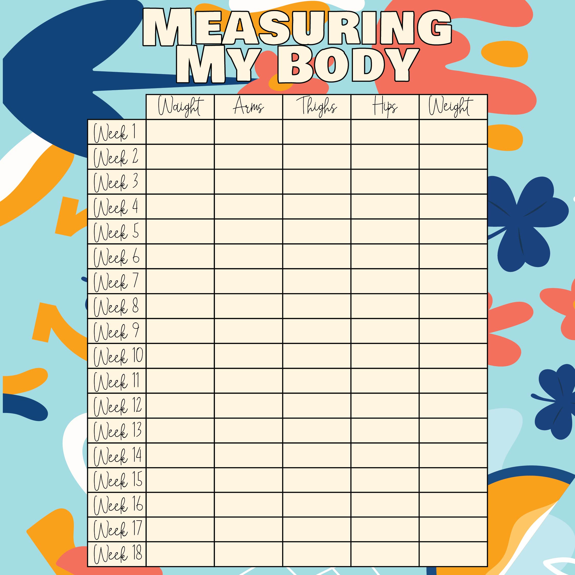 7-best-images-of-printable-measurement-chart-weight-loss-printable