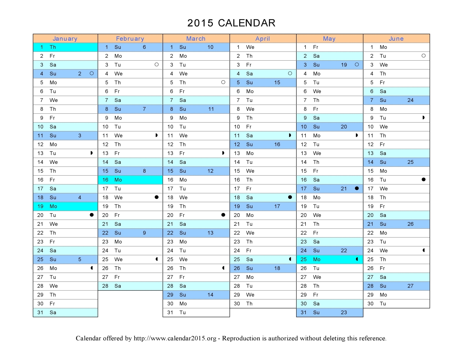 Yearly Planner Excel Template 2015 2015 Yearly Calendar Printable