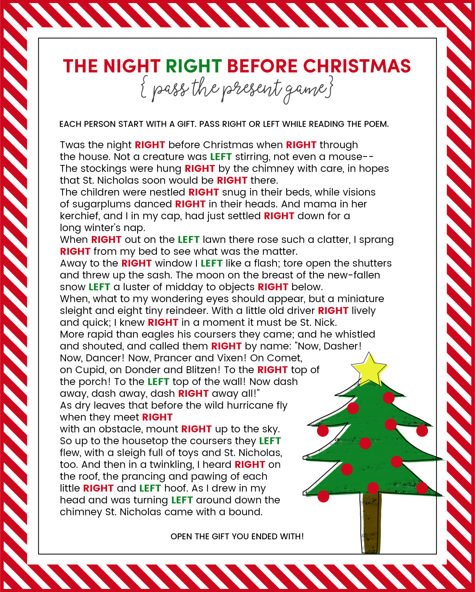 Christmas Free Printable Games