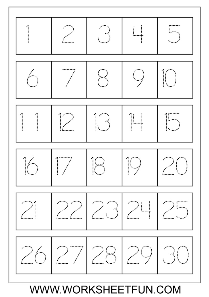 7 Best Images Of Printable Numbers 1 30 Worksheet Printable Missing