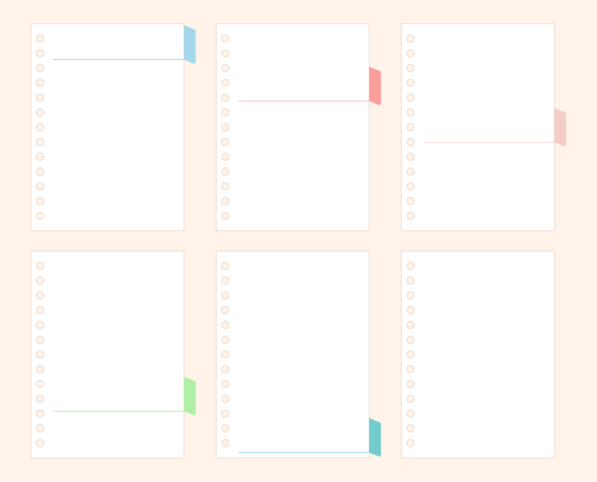 Index Tab Dividers