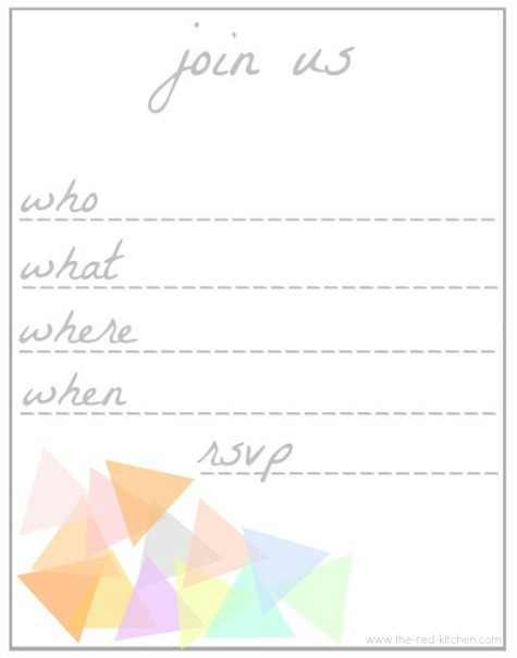 7 Best Images of Blank Invitations Printable Free - Free Blank