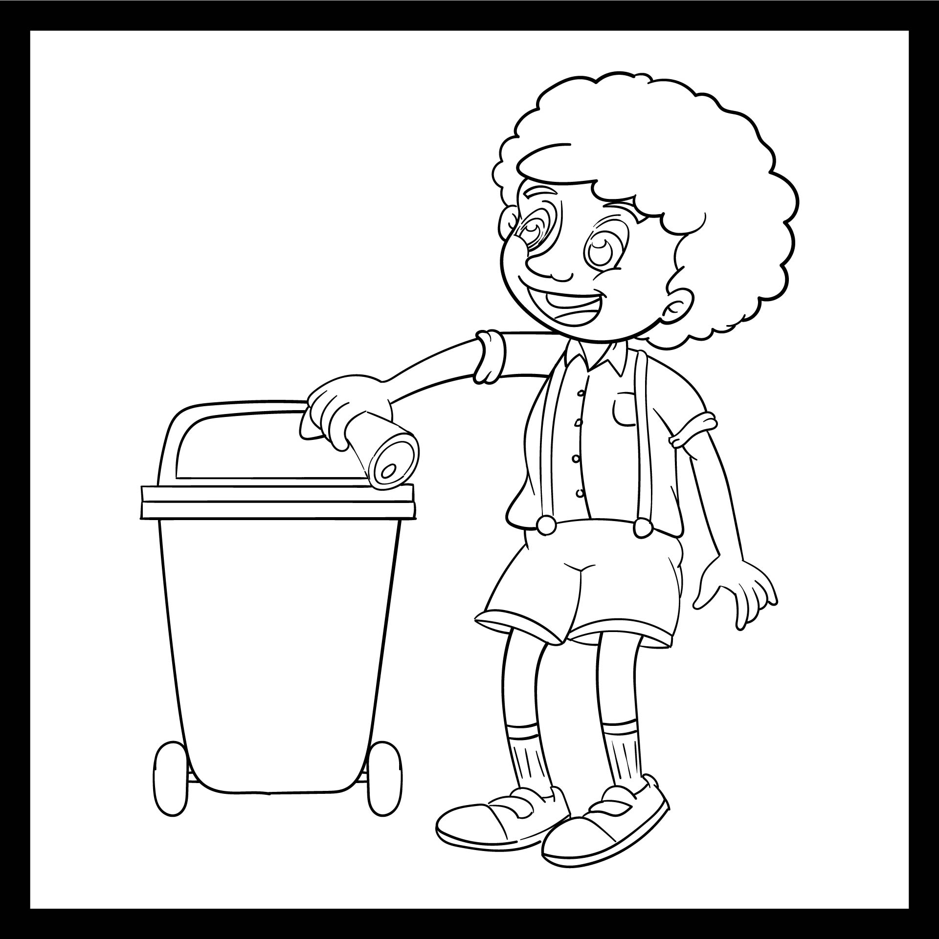 manners for children coloring pages - photo #16