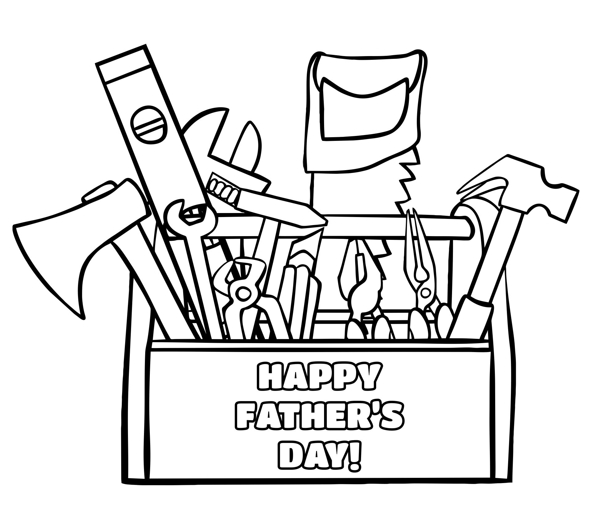 8 Best Images Of Tool Box Printable Template Tool Belt Coloring Page