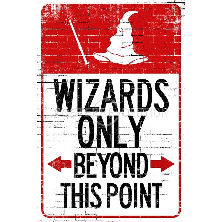 8 Best Images of Harry Potter Printable Signs Harry Potter Diagon