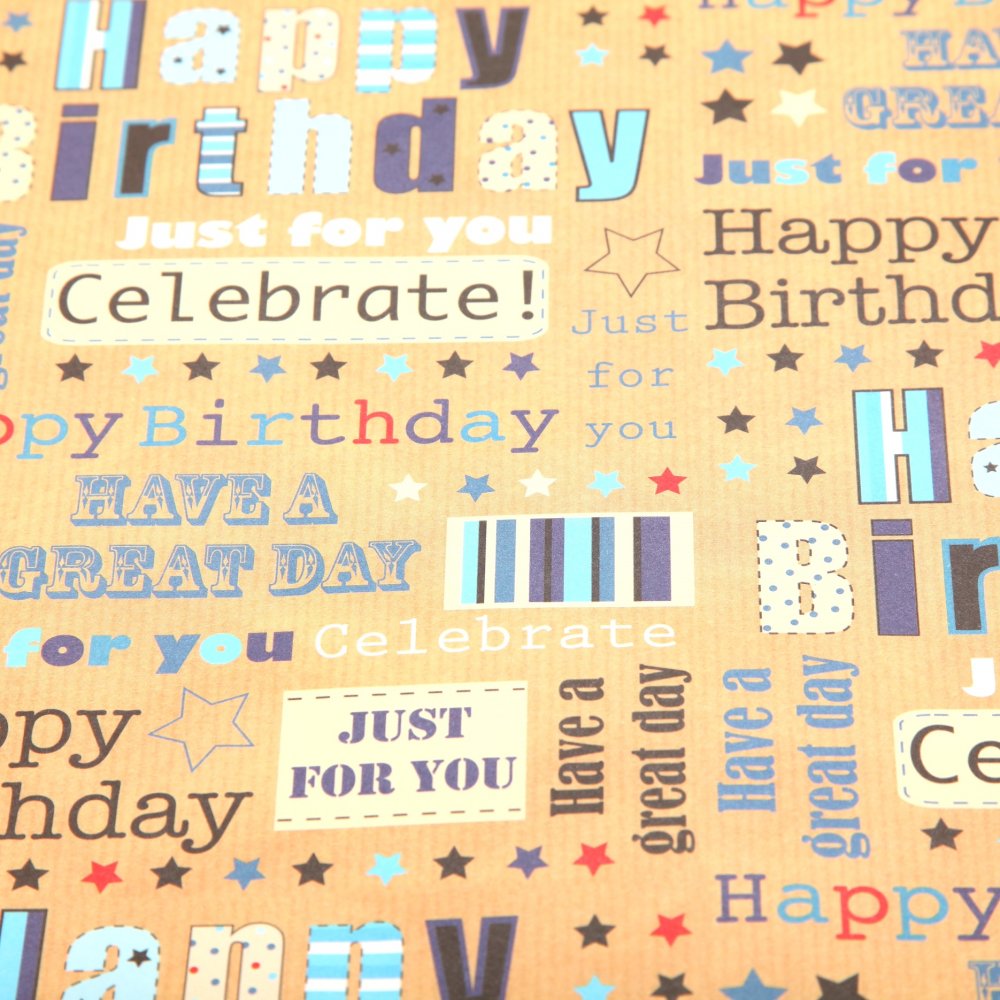 Printable Happy Birthday Paper