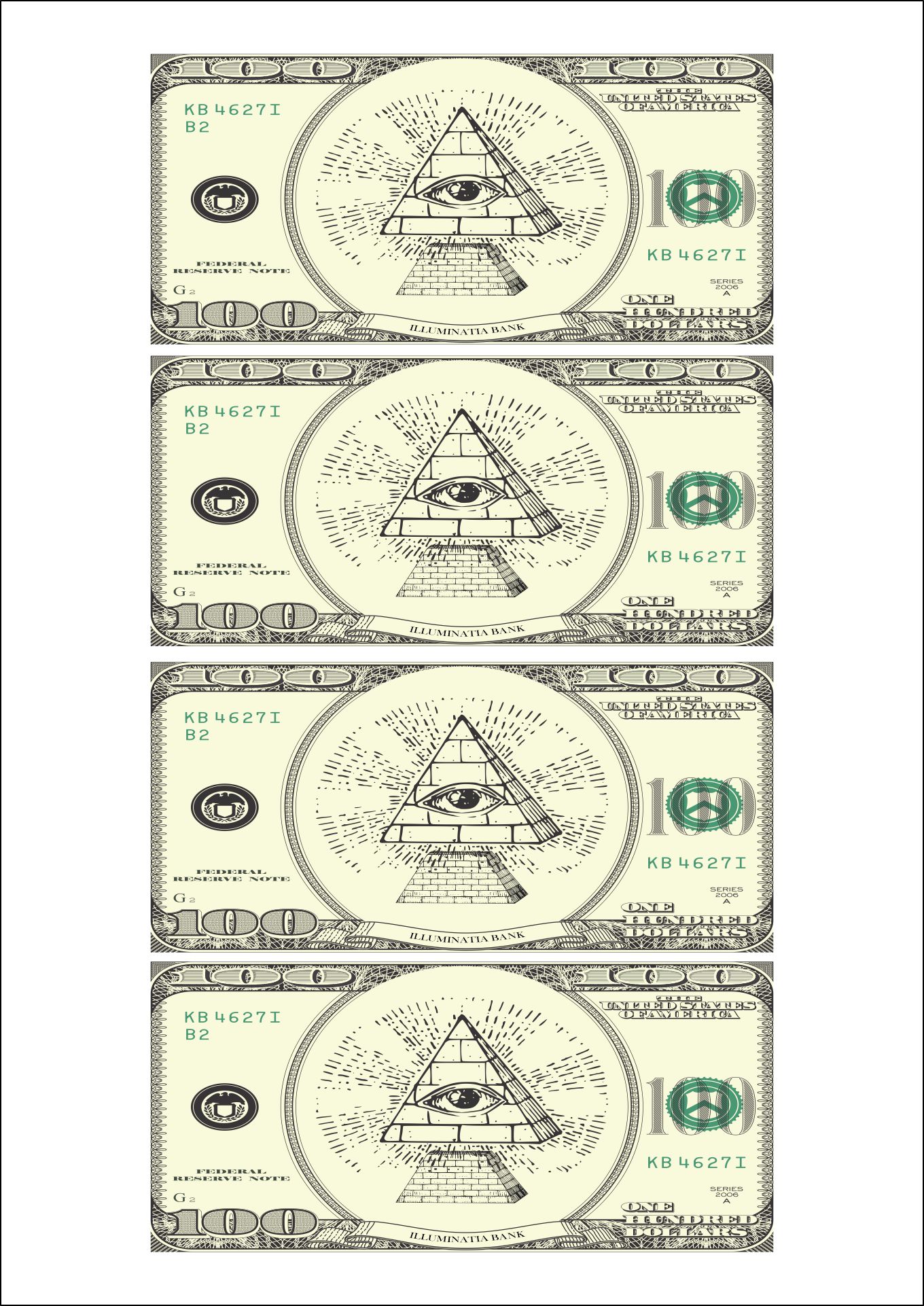 Fake Money For Kids Printable