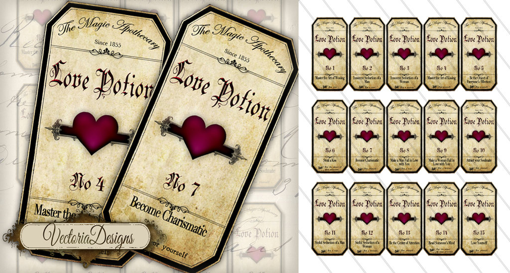 Potion Label Template